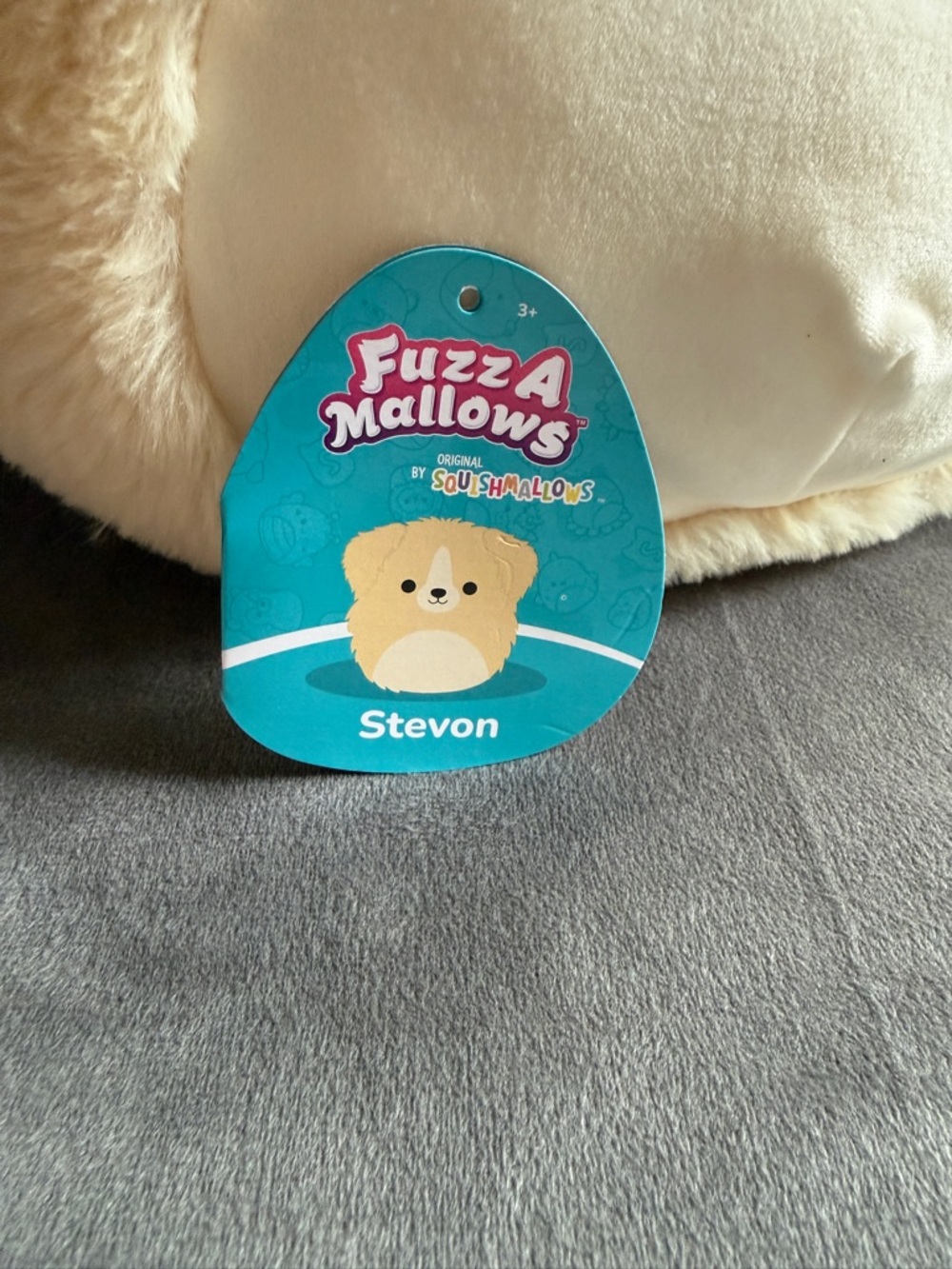 Fuzz A Mallows Squishmallow Dog (Steven) NWT - Picture 2 of 4